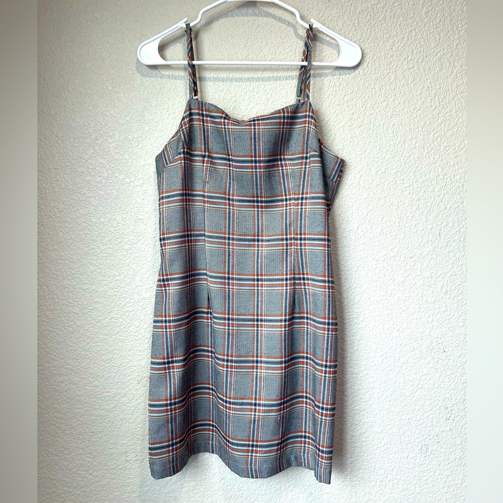 NWOT Abercrombie Plaid Dress, S